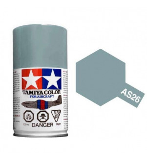 Bombe Peinture Tamiya  AS-26 Gris Claire 100ml