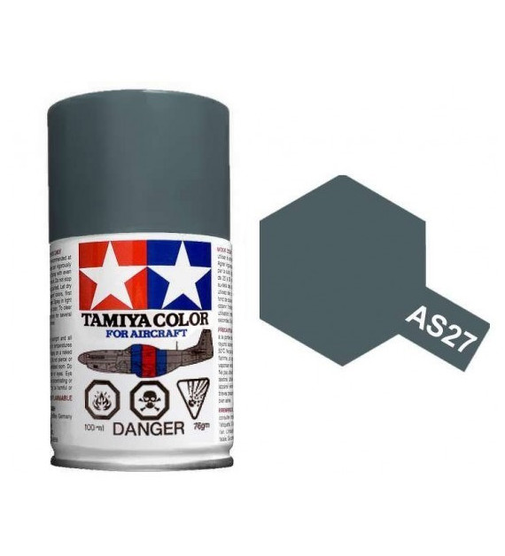 Bombe Peinture Tamiya  AS-27 Gris Naval 100ml