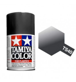 Bombe Peinture Tamiya  TS-40 Noir Métallique  100ml