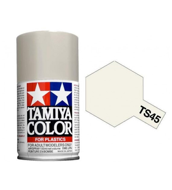 Bombe Peinture Tamiya  TS-45 Blanc Perle 100ml
