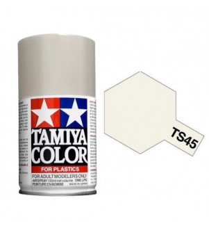 Bombe Peinture Tamiya  TS-45 Blanc Perle 100ml