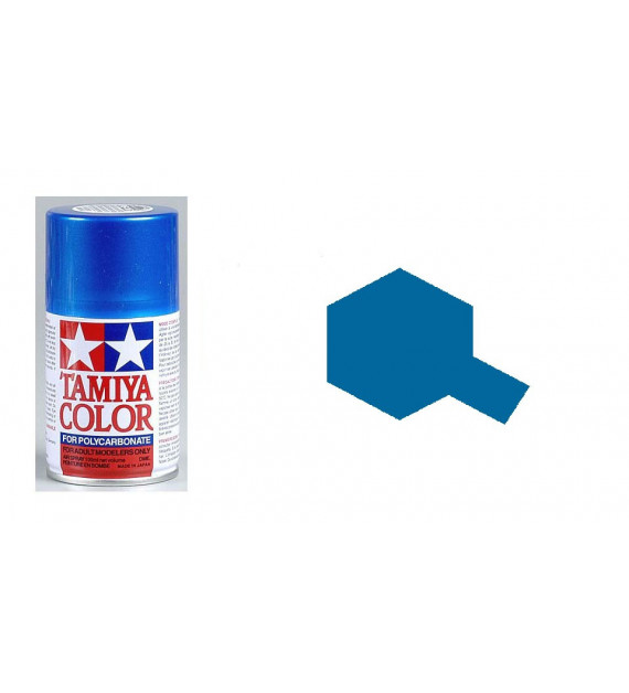 Bombe Peinture Tamiya  PS-16 Bleu Métallisé  100ml