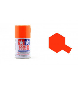 Bombe Peinture Tamiya  PS-24 Orange Fluorescent 100ml