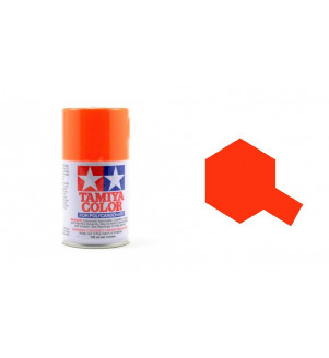 Bombe Peinture Tamiya  PS-24 Orange Fluorescent 100ml