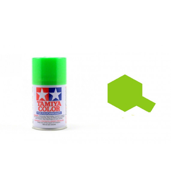 Bombe Peinture Tamiya  PS-28 Vert Fluorescent 100ml