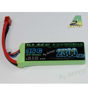 Black Lithium 2S 2500mAh 35C