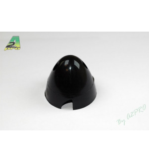Cone plastique noir50mm