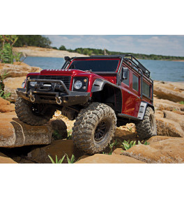 TRAXXAS TRX4 Land Rover DEFENDER rouge TRX-82056-4