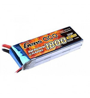 GENS ACE Batterie Lipo 2S 1800mAh 40C B-40C-1800-2S1P