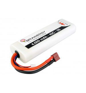 Batterie Brainergy 2S 4000mAh 45C Dean