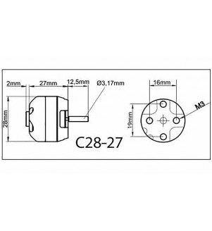 ROXXY Moteur  C28-27-930KV