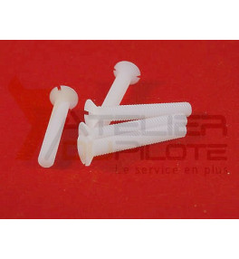 VIS TETE CONIQ M6X40 NYLON