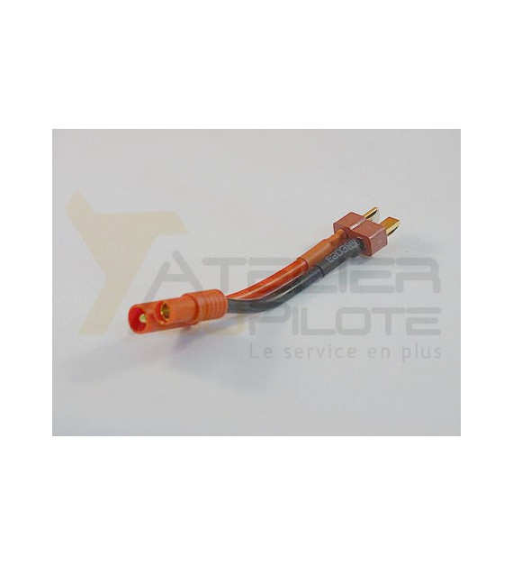 Adaptateur Dean femelle or 3.5mm 14AWG