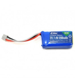 E-FLITE 280mah 2s 7.4v 30c...