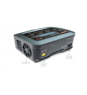 SKYRC Chargeur D200 2x100W 12V/220V + Fer à  souder SK-100097-02