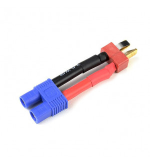 G-FORCE Adaptateur Deans Male/ EC-3 Femelle GF-1301-07512Awg silicone