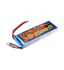 GENS ACE Batterie Lipo 2S 2500mAh 25C b-25c-2500-2s1p