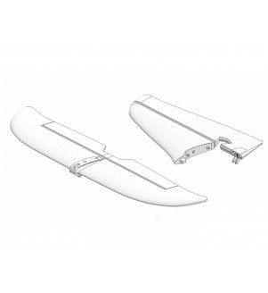 MULTIPLEX Empennage Easyglider 4 1-02827