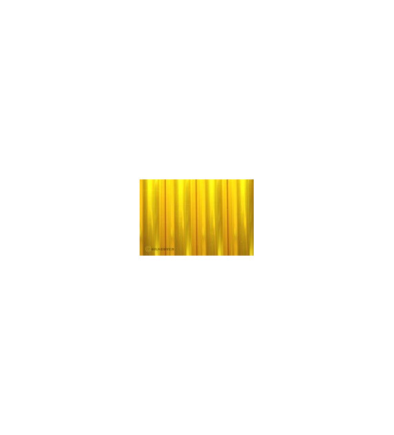 Oracover jaune transparent 1m