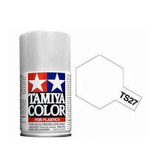 Bombe Peinture Tamiya  TS-27 blanc mat