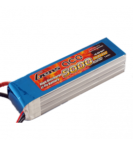 GENS ACE Batterie Lipo 4S 5000mAh 45C B-45C-5000-4S1P