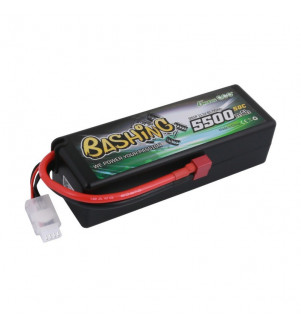 GENS ACE Batterie Lipo 3S 5500mAh 50C Bashing B-50C-5500-3S1P-HC-15