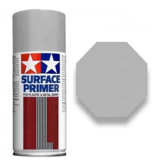 TAMIYA bombe d'apprêt Surface Primer L gris 180ml 87064