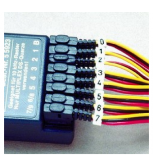 MULTIPLEX anneaux numerotés pour cable 85059