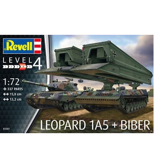 REVELL Leopard 1A5 & Bridgelayer 03307