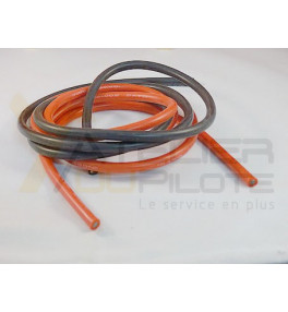 Câble silicone 5,5mm2 10AWG R+N