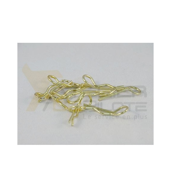 Clips de carrosserie 1/8 or 45°