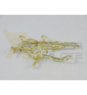 Clips de carrosserie 1/8 or 45°