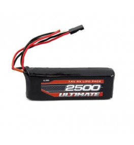 ULTIMATE RACING Accu de réception plat Lipo 2S UR4451