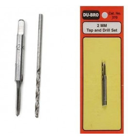 DU-BRO Taraud + Foret 2mm 370