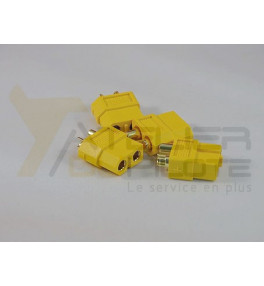 Connecteur or XT 60 mâle (4 pces)
