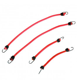 HOBBYTECH  Tendeurs élastiques x4pcs rouge HT-SU1801025