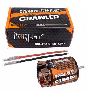 HOBBYTECH Moteur à  charbon Crawler 5 slots 20T 1550Kv KN-5SLOT55020T