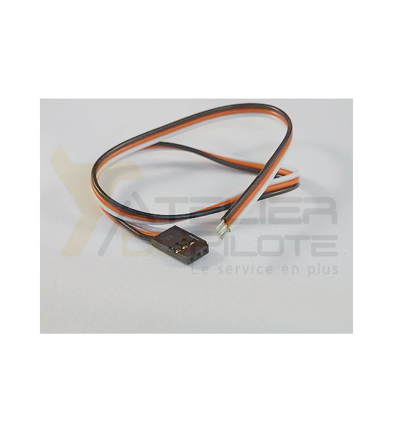 Cordon servo Futaba mâle 22AWG 30cm