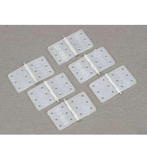 DU-BRO Charnières nylon 16x38mm (6 pces) réf. 116