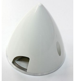 INOVA Cone blanc flasque alu 63mm