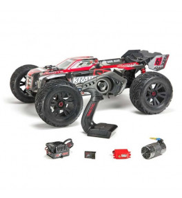 ARRMA Kraton 6S BLX 4WD Rouge/Noir ARA106040T1