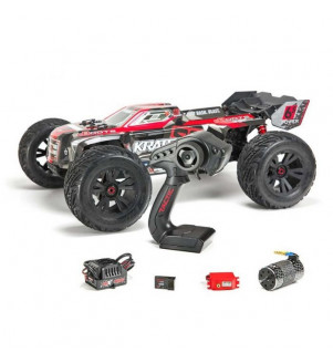 ARRMA Kraton 6S BLX 4WD Rouge/Noir ARA106040T1