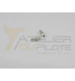 Coupleur de durite 2mm (2 pces)