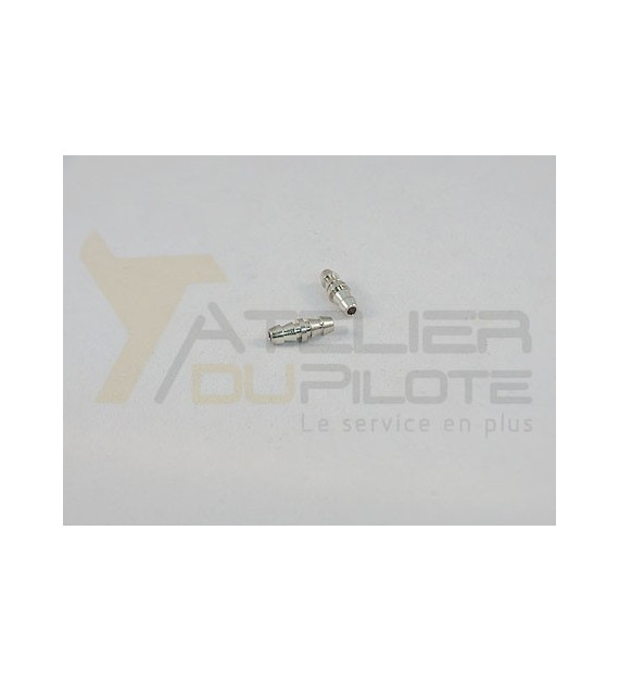 Coupleur de durite 2mm (2 pces)