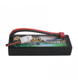 GENS ACE Batterie Lipo 2S 5500mAh 50C Bashing B-50C-5500-2S1P-HC-24
