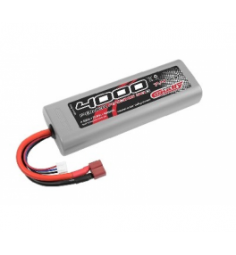 CORALLY Batterie Lipo 2S 7.4V 4000mAh 30C T-Plug C-48230-D