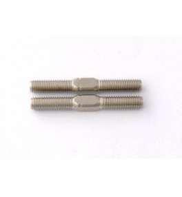 HOBBYTECH Bielettes pas inversés 5x40mm acier inox  (2 pcs) STRX-147