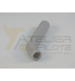 Coude échappement silicone 10mm 45°