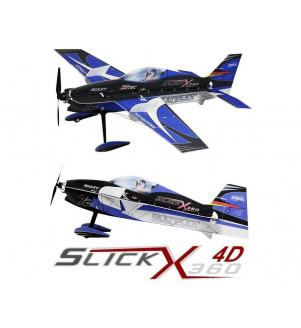MULTIPLEX Avion Indoor Slick X360 4D Bleu 1-01632