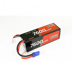 CENTRO Lipo 4S Hardcase 14.8v 7600mAh 75C C5050EC5